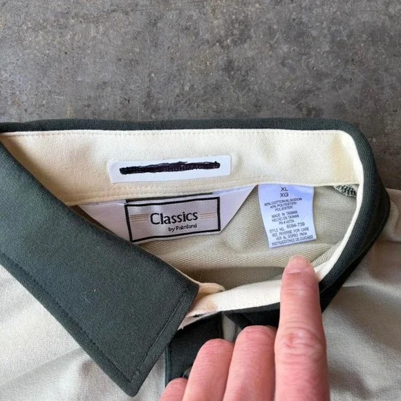 90s striped rugby jumper - Picture 3 of 4